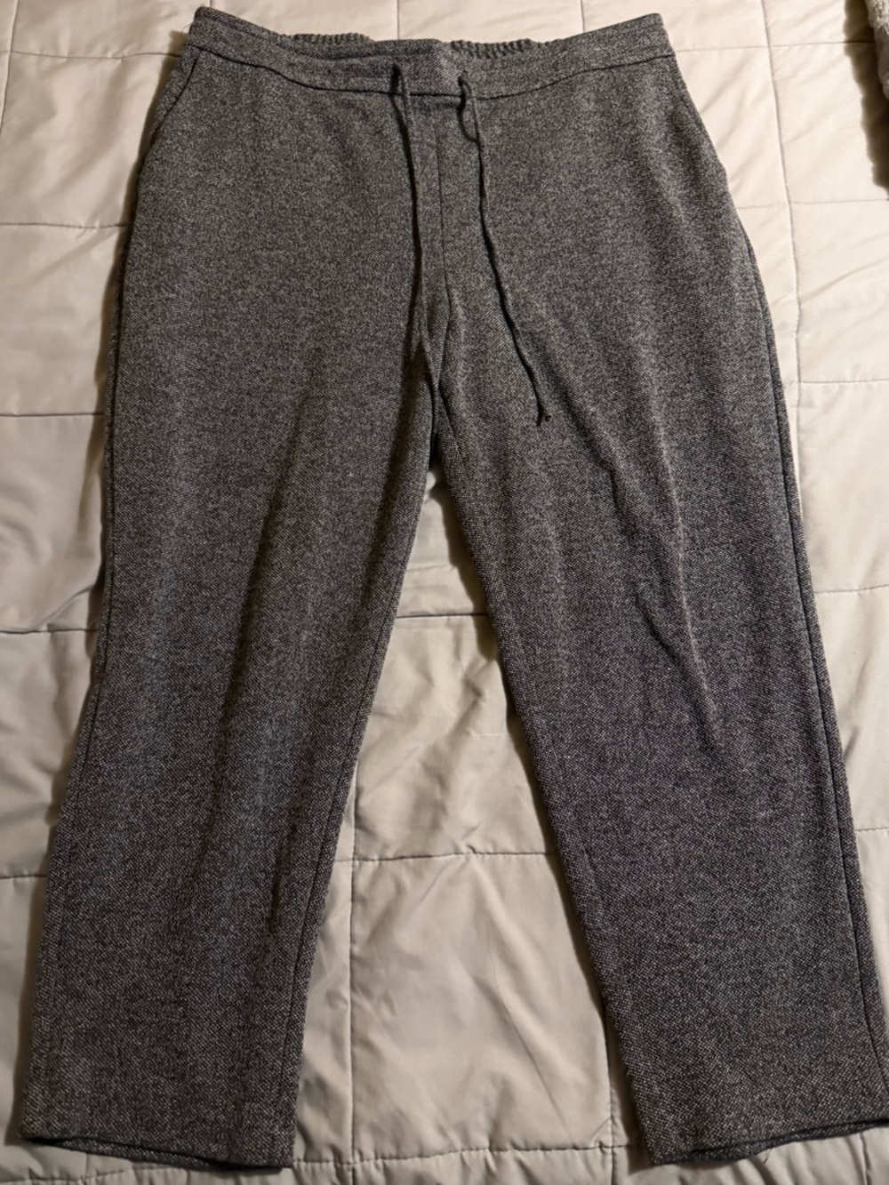 Avia Women's Gray Wide-Leg Knit Pants
